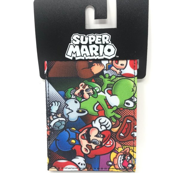 Bioworld Other - Bioworld Super Mario Bi-fold Wallet